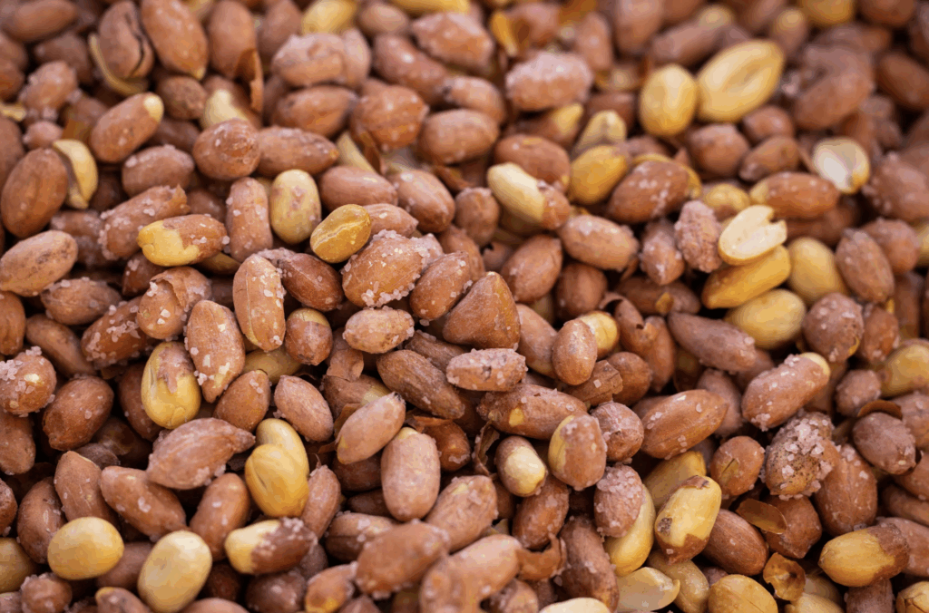 air fried roasted peanuts