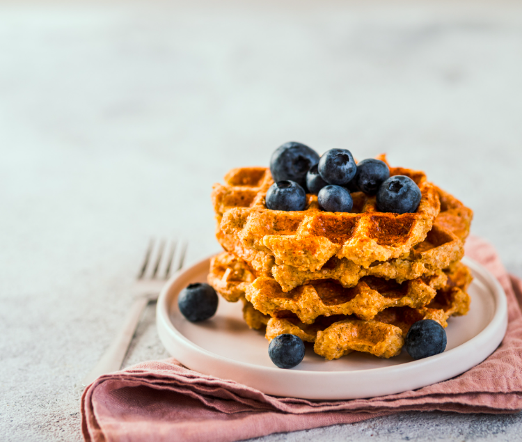 Easy Waffle Recipe Without Milk (vegan, dairy-free)