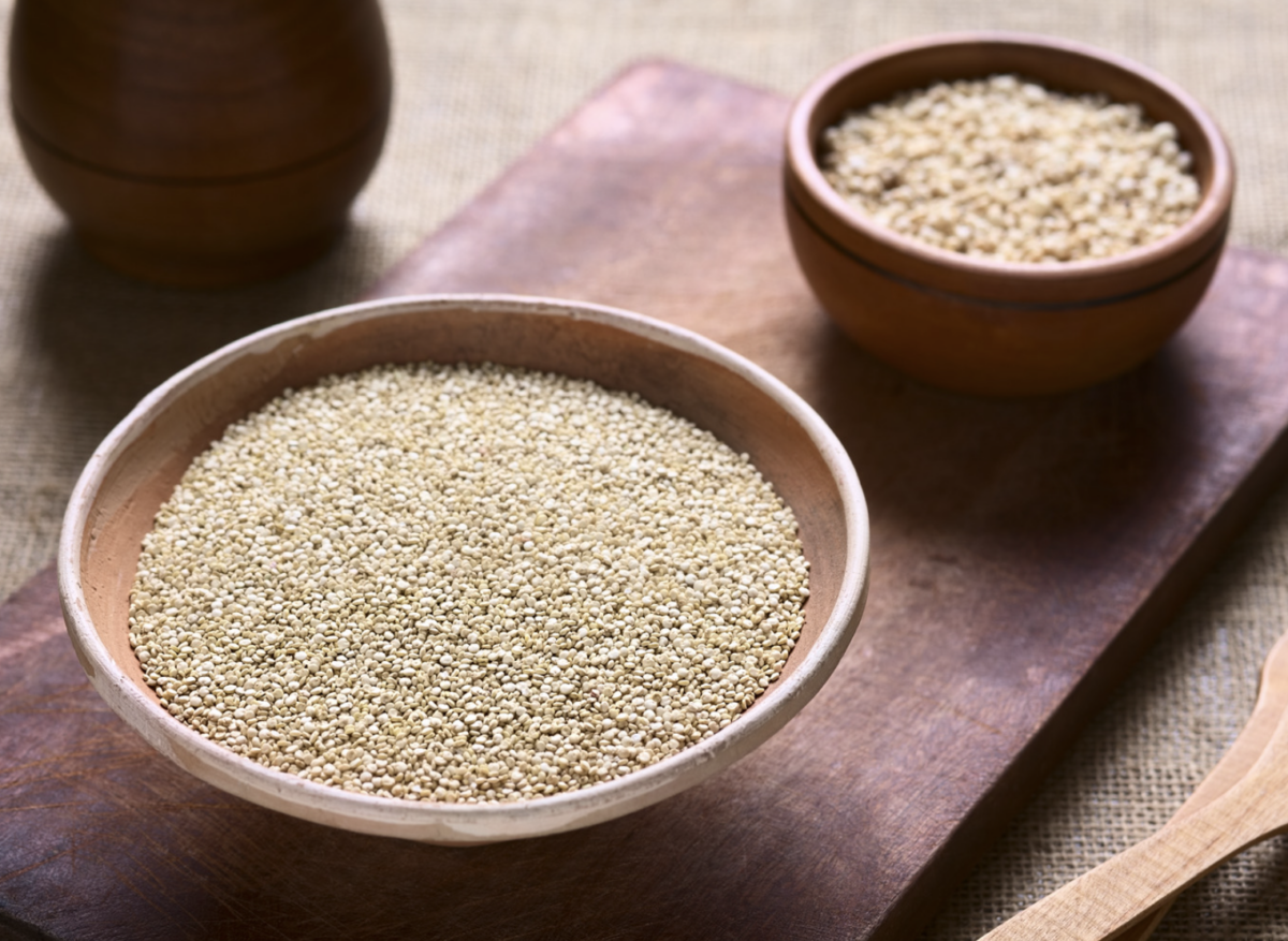 popped quinoa